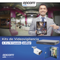 KIT TurboHD 1080p / DVR 16 Canales / 16 Cámaras Bala (exterior 2.8 mm) / Tran...