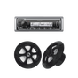 Kit de estéreo con Bluetooth KMR-M332BT | más Par de bocinas KFC-1613MRB | SI...