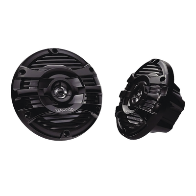 Par de Altavoz Marino de 6.5" / 2 Vías / 4 Ohm / 50W RMS / PP Resistente al Agua / Rejilla UV - JVC KENWOOD