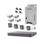 Kit Audio Bidireccional TurboHD 4K-3K / DVR 4 Canales 4K / 4 Cámaras Bala (Ex...