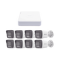 Kit IP 1080p (2 Megapixel) / NVR de 8 Canales con 8 Puertos PoE / 8 Cámaras I...