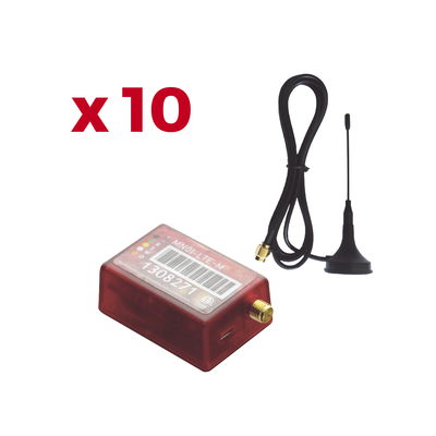 KIt de 10 Comunicadores de Alarma MN01LTEM con Antena 4GLTEM and 5G / Incluyen 2 Años de Cobertura / Aplicación Gratuita /...
