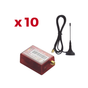 KIt de 10 Comunicadores de Alarma MN01LTEM con Antena 4GLTEM and 5G / Incluye...