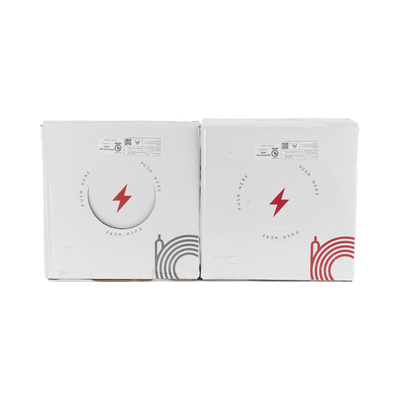 Kit de 2 rollos de 100 metros de cable fotovoltaico de cobre, rojo y negro, calibre 10 AWG (6mm²), Tipo PV,  1000/2000 V y...