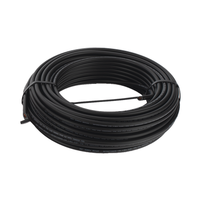 Kit de 2 rollos de 100 metros de cable fotovoltaico de cobre, rojo y negro, calibre 10 AWG (6mm²), Tipo PV,  1000/2000 V y...