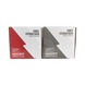Kit de 2 rollos de 50 metros de cable fotovoltaico de cobre, rojo y negro, calibre 10 AWG (6mm²), Tipo PV,  1000/2000 V y ...