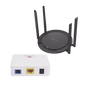 Kit 2 ONU Bridge V-Sol, Dual GPON/EPON con Router Home Wi-Fi Ideal para distr...