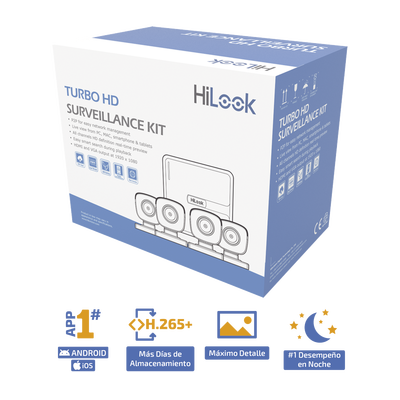 Turbohd De 4 Canales HILOOK BY HIKVISION KIT7204BM(C) HiLook by HIKVISION - Vista 2