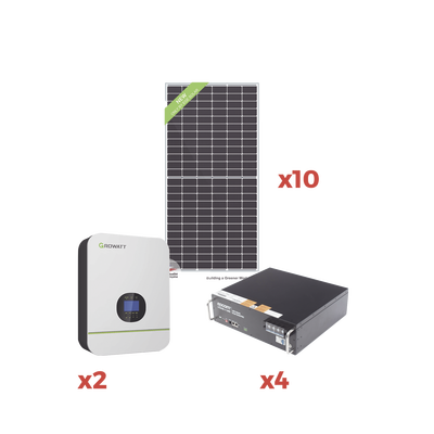 KIT DE ENERGIA SOLAR PARA MINISPLIT 220VCA  2000W - EPCOM POWERLINE