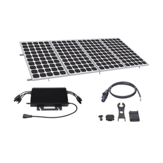 Kit Solar para Interconexión de 2.2KW de Potencia Pico 220Vcc con Microinversor y 4 Módulos de 550 W (Incluye Montaje ) - ...