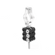 Kit Sujetador de Cable / 6 Cables Simultáneos / 6-8 mm / Abrazadera 1 1/4 in (32 mm) / Plástico Resistente / Hardware Completo | SIERRA STORE