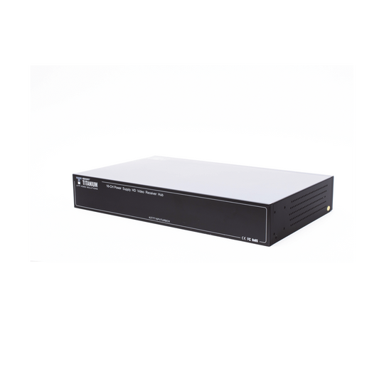 (SOLO RECEPTOR) TRANSCEPTOR ACTIVO DE 16 CANALES / VIDEO+PODER en un solo Cable UTP / 150 metros en 4K, 200 metros en 5 MP/ Envía 36 | SIERRA STORE