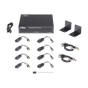 Kit de TRANSCEPTOR ACTIVO DE 8 CANALES / VIDEO+PODER en un solo Cable UTP / 1...