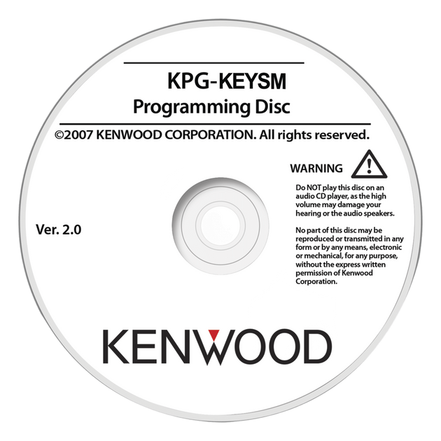 KENWOOD - KPG-KEYSM - Programación Y Software KENWOOD KPG-KEYSM