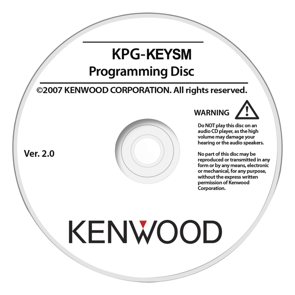 KENWOOD - KPG-KEYSM - Programación Y Software KENWOOD KPG-KEYSM