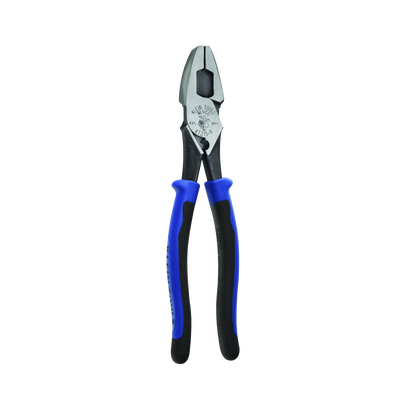 Pinzas de Electricista Alta Palanca, Jala guía y Ponchadora de Terminales de 9 Pulgadas. - KLEIN TOOLS