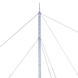 Kit de Torre Arriostrada de Techo de 9 m con Tramo STZ30 Galvanizado Electrolítico (No incluye retenida). - SYSCOM TOWERS