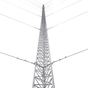 Kit de Torre Arriostrada de Techo de 27 m con Tramo STZ30 Galvanizado Electro...