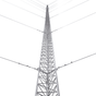 Kit de Torre Arriostrada de Piso de 24 m Altura con Tramo STZ35G Galvanizada ...