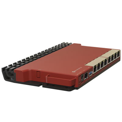 Router con CPU ARM / 8 Puertos GE / SFP 2.5G / montaje 1U MIKROTIK - Vista 4
