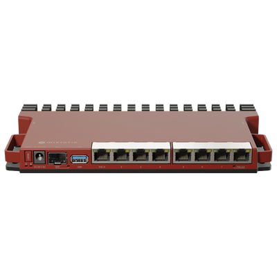 Router con CPU ARM / 8 Puertos GE / SFP 2.5G / montaje 1U - MIKROTIK
