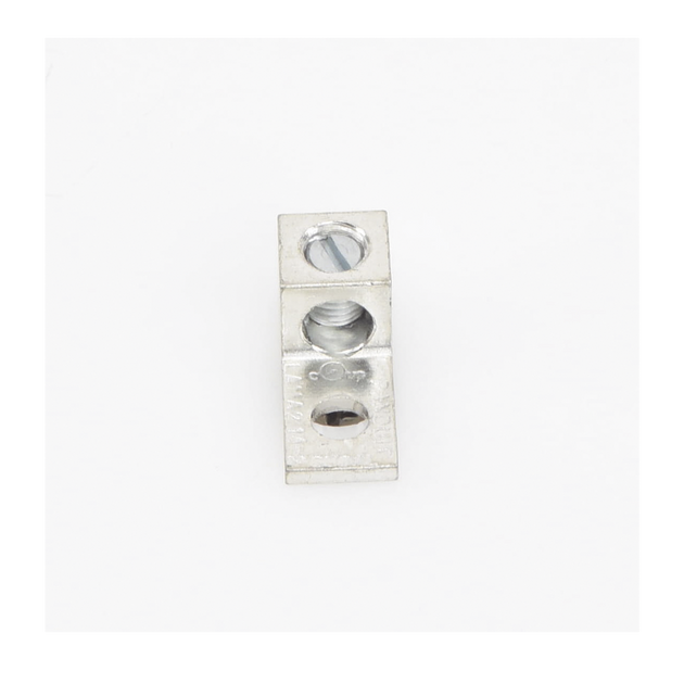 PANDUIT LAMA2-14-QY - Conector Mecánico de Aluminio, de Un Orificio y Un Barril, para Cable de 14 a 2 AWG. 1 Pieza | SIERRA STORE