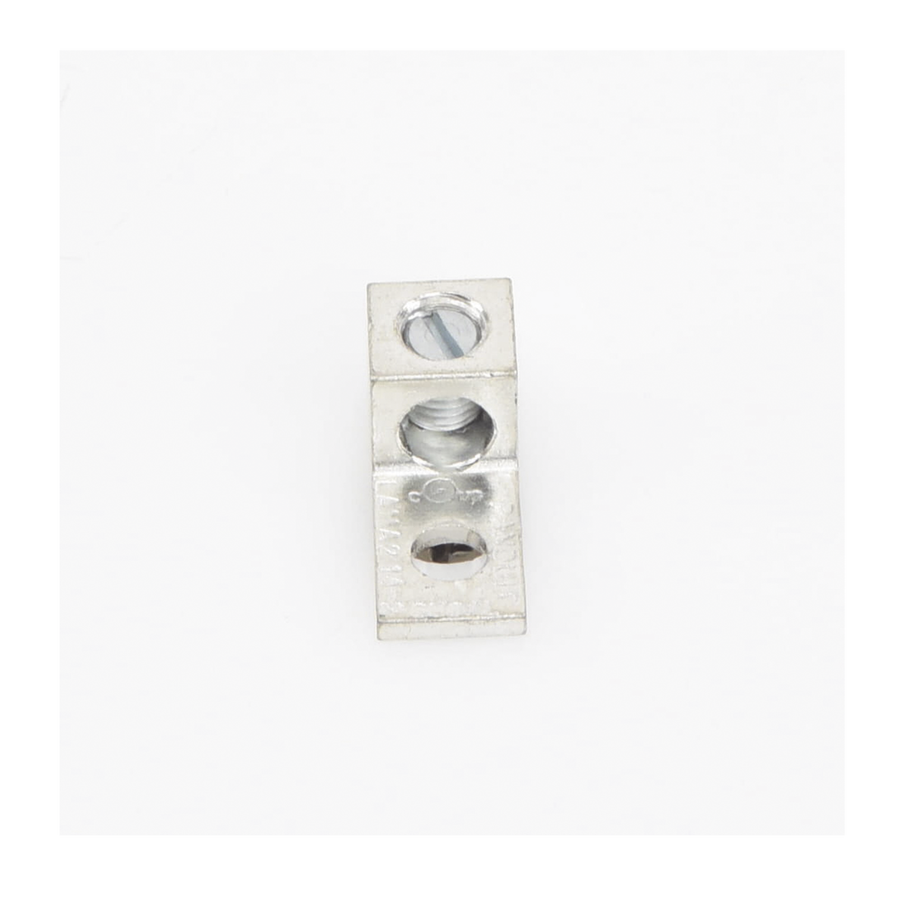 PANDUIT LAMA2-14-QY - Conector Mecánico de Aluminio, de Un Orificio y Un Barril, para Cable de 14 a 2 AWG. 1 Pieza | SIERRA STORE