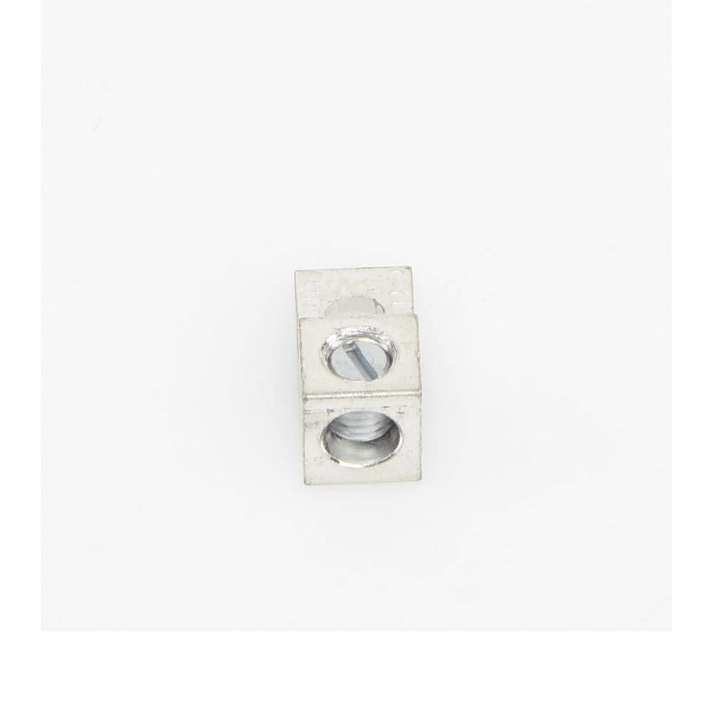 PANDUIT LAMA2-14-QY - Conector Mecánico de Aluminio, de Un Orificio y Un Barril, para Cable de 14 a 2 AWG. 1 Pieza | SIERRA STORE