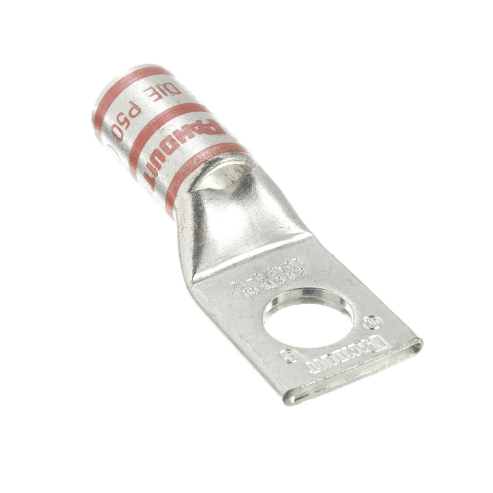 PANDUIT LCA3/0-12-X - Terminal de Compresión / Cobre Estañado / Calibre 3/0 AWG / Orificio 1/2 pulgada / 35 kV / 90°C | SIERRA STORE
