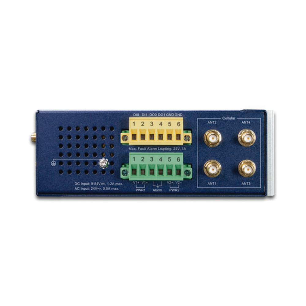 Gateway LoRaWAN Celular 5G NR / 5 Puertos Gigabit / -45°C a 75°C / IP30 / 300 Nodos | SIERRA STORE