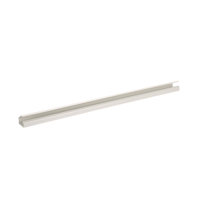 Canaleta LD10 de PVC rígido, con cinta adhesiva para instalación sin herramientas, de 38.4 x 24 x 1828.8 mm, Color Blanco ...