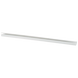 Canaleta LD10 de PVC rígido, con cinta adhesiva para instalación sin herramientas, de 38.4 x 24 x 1828.8 mm, Color Blanco ...