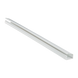 Canaleta LD10 de PVC rígido, con cinta adhesiva para instalación sin herramientas, de 38.4 x 24 x 1828.8 mm, Color Blanco ...