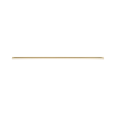 Canaleta LD3 de PVC rígido, con cinta adhesiva para instalación sin herramientas, 19.6 x 11.2 x 1828.8 mm, Color Blanco Ma...