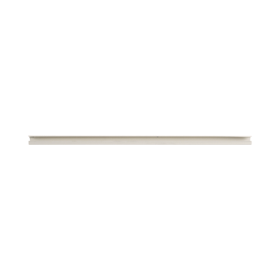 Canaleta LD5 de PVC rígido, con cinta adhesiva para instalación sin herramientas, 26 x 15 x 1828.8 mm, Color Blanco Mate P...