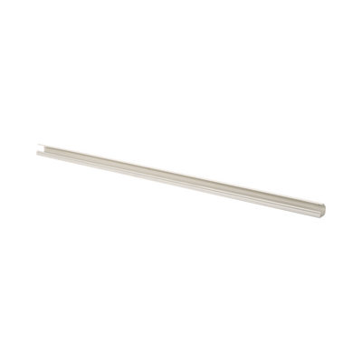 Canaleta LD5 de PVC rígido, con cinta adhesiva para instalación sin herramientas, 26 x 15 x 1828.8 mm, Color Blanco Mate P...