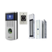 Kit Control de Acceso / Lector Huella y Tarjeta 125 kHz / 1,500 Huellas / 5,000 Tarjetas / TCP/IP PUSH / Cerradura Magnética / Botón | SIERRA STORE