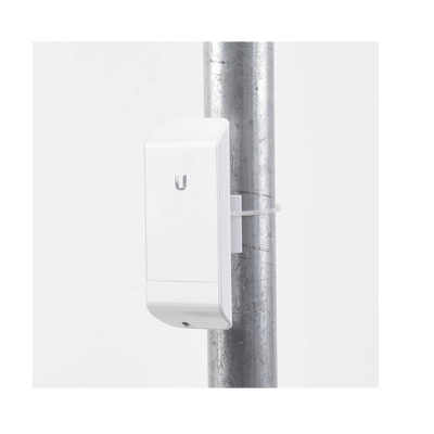 NanoStation airMAX locoM2 CPE, hasta 150 Mbps, frecuencia 2 GHz (2412-2462 MHz) con antena integrada de 8 dBi UBIQUITI NET...