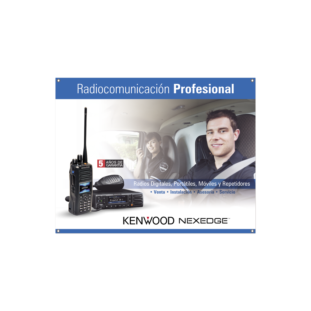 KENWOOD - LONARADS - Lona Radiocomunicación Chica