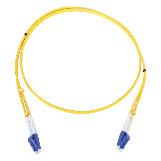 LINKEDPRO BY EPCOM - LP-FO-6049B - Jumper de Fibra Óptica Monomodo LC/LC Duplex de 1 Metro (3.28 Pies)