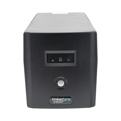 UPS 1000VA/600 W Línea Interactiva 120Vca / 8 tomas 5-15R (6 Respaldadas) / Regulación de Voltaje / Protección RJ45 LINKED...