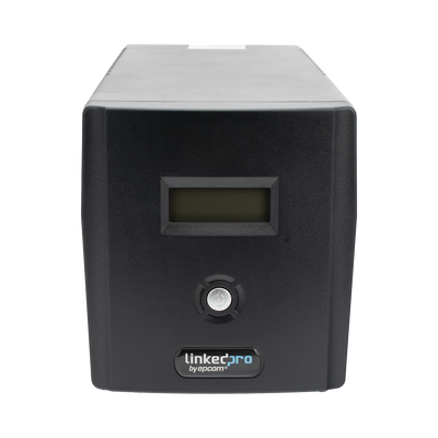UPS 1200VA/720W Pantalla LCD / Línea Interactiva 120Vca / 6 tomas 5-15R (4 Respaldadas) / Regulación de Voltaje / Protecci...