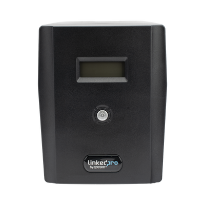 UPS 1500VA/900 W Pantalla LCD / Línea Interactiva 120Vca / 8 tomas 5-15R (6 Respaldadas) / Regulación de Voltaje / Protecc...