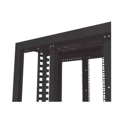 Gabinete Profesional para Telecomunicaciones de 24UR, 600 mm de Ancho x 1000 mm de Profundidad, Se envía el Gabinete Armad...