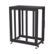 Gabinete Profesional para Telecomunicaciones de 24UR, 600 mm de Ancho x 1000 mm de Profundidad, Se envía el Gabinete Armad...