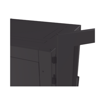 Gabinete Profesional para Telecomunicaciones de 24UR, 600 mm de Ancho x 1000 mm de Profundidad, Se envía el Gabinete Armad...