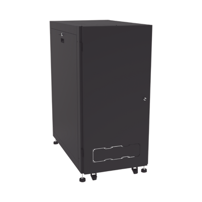 Gabinete Profesional para Telecomunicaciones de 24UR, 600 mm de Ancho x 1000 mm de Profundidad, Se envía el Gabinete Armad...