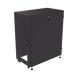 Gabinete Profesional para Telecomunicaciones de 24UR, 600 mm de Ancho x 1000 mm de Profundidad, Se envía el Gabinete Armad...