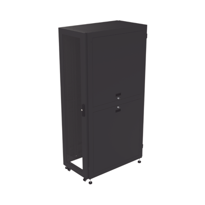 Gabinete para Telecomunicaciones Rack Estándar de 19", 42UR, 600 mm Ancho x 1000 mm Profundidad. Fabricado en Acero, Se en...