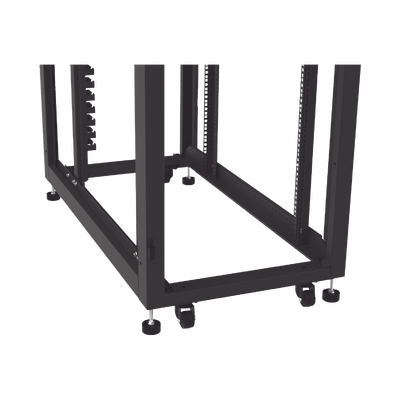 Gabinete Profesional para Telecomunicaciones de 45UR, 1200 mm Profundidad, Incluye 2 Organizadores Verticales de 45 Unidad...